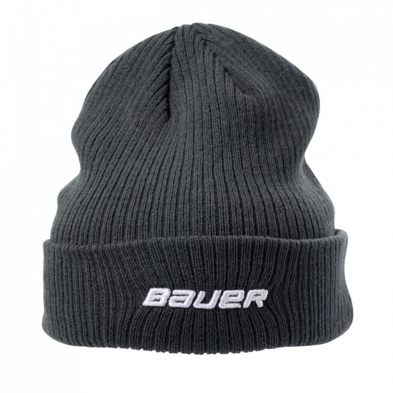 Levně Zimní čepice Bauer Team Ribbed Touque SR 1063361 Námořnická modř