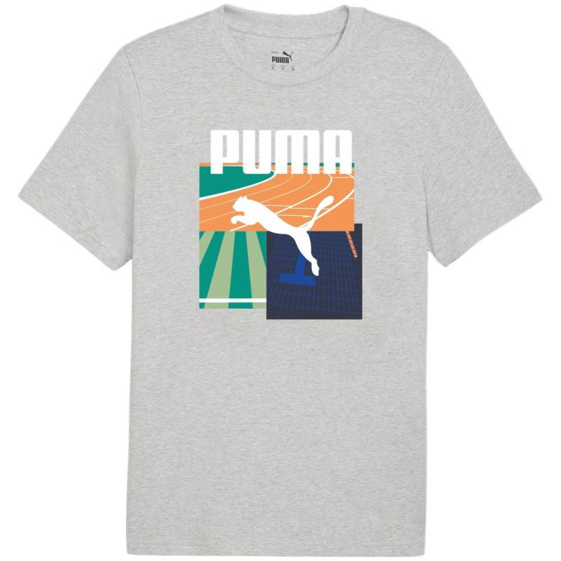 Puma Graphics Summer Sports Tee II M 627909 04 pánské tričko L