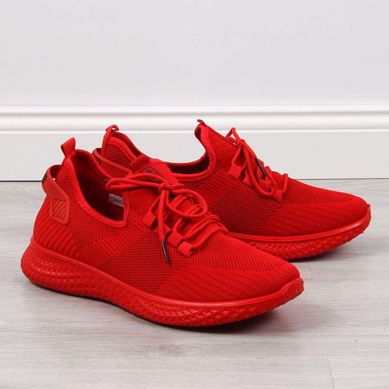 Pánská sportovní textilní obuv NEWS M model 18434011 červená - Inny Velikost: 44