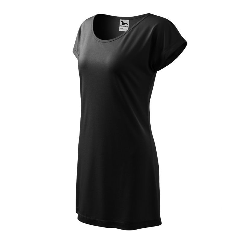 Malfini Love W MLI-12301 černé šaty XL