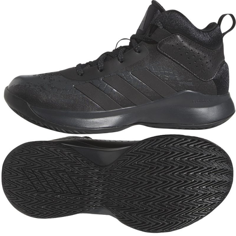 Dětské basketbalové boty Cross Em Up 5 K Wide Jr GX4694 - Adidas 38