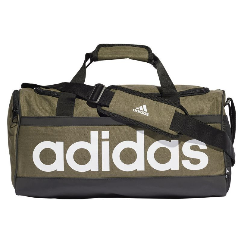 Taška adidas Linear Duffel M HR5350 Hnědá