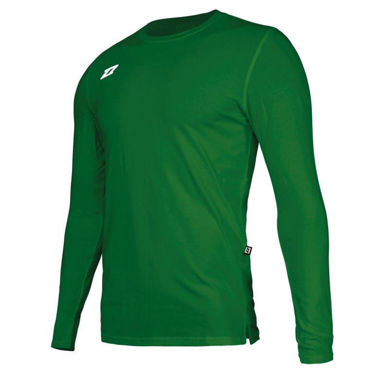 Pánské tričko s dlouhým rukávem Fabril M Z02037_20220202100314 zelené - Zina XL
