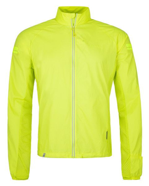 Pánská běžecká bunda Tirano-m žlutá - Kilpi XXL