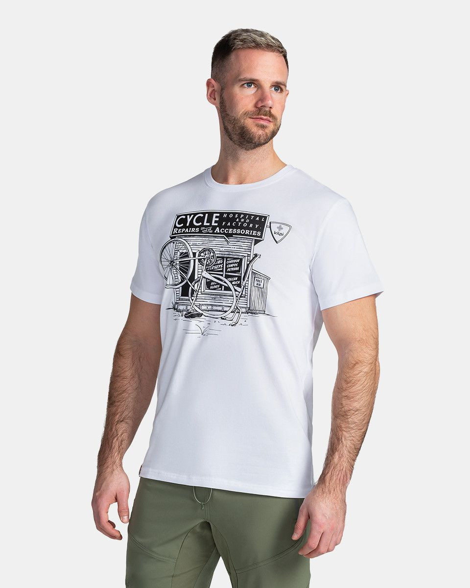 Pánské tričko model 18394593 M Bílá L - Kilpi