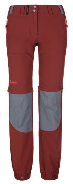 Dámské outdoorové kalhoty Hosio-w tmavě červená - Kilpi 42 Short