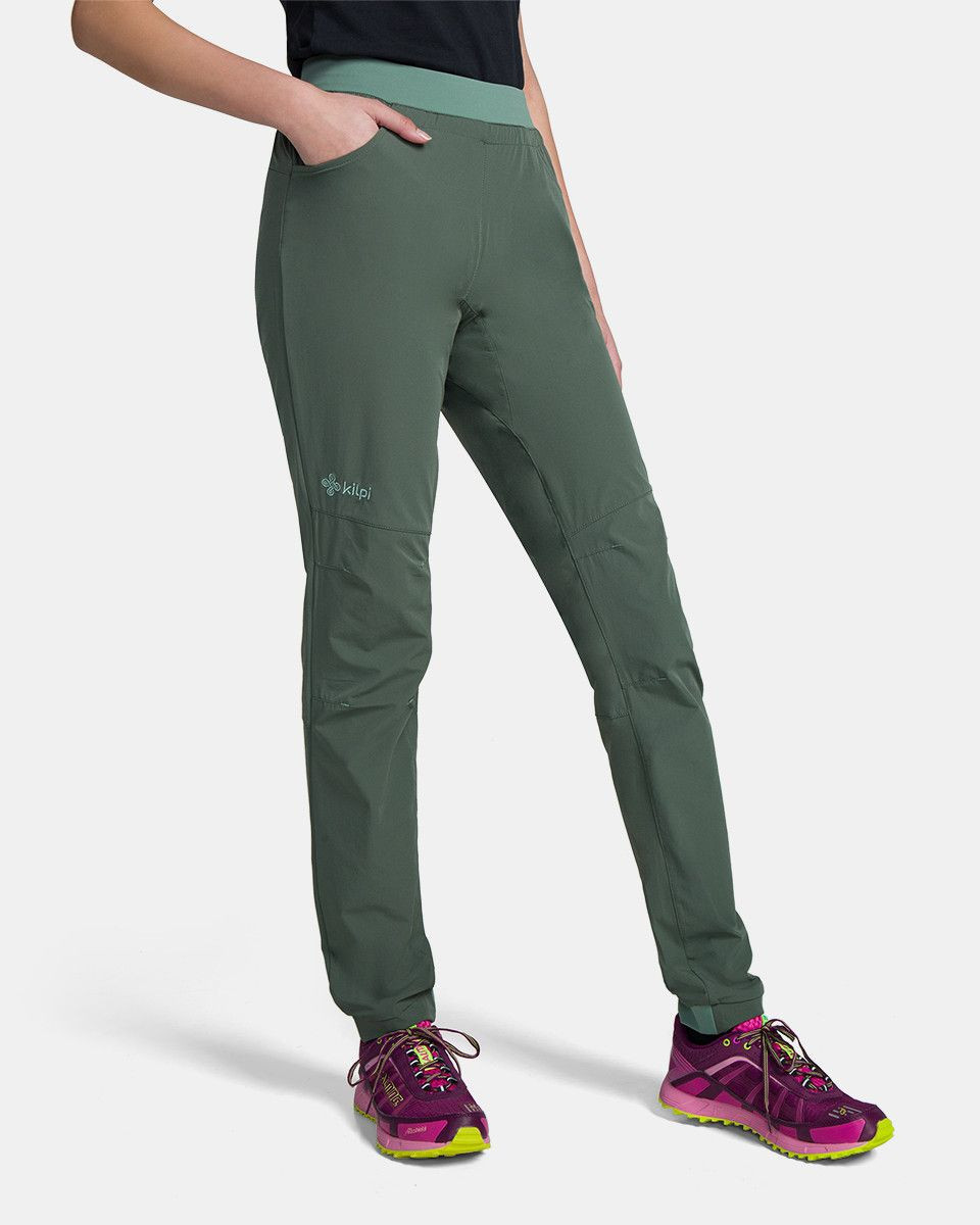 Dámské kalhoty model 18394559 W Tmavě zelená - Kilpi Velikost: 38