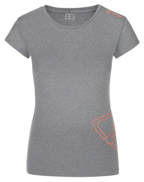 Dámské tričko Lismain-w světle šedá - Kilpi 40