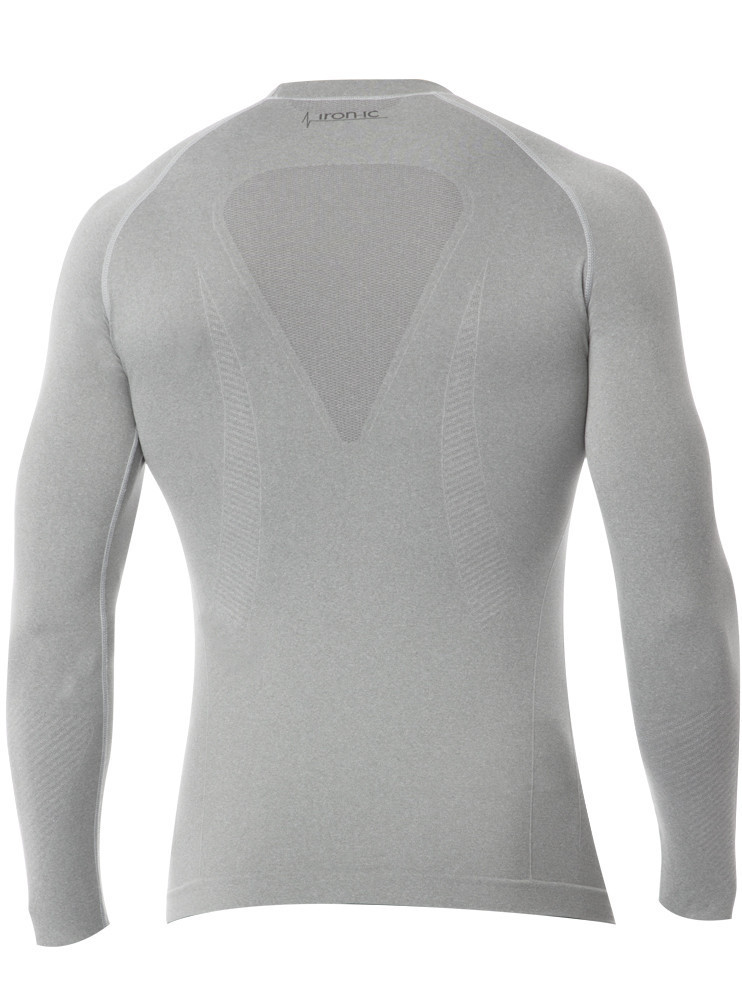 Pánské funkční tričko s dlouhým rukávem šedá Barva: model 15070697 Velikost: - IRON-IC Možnost: M/L