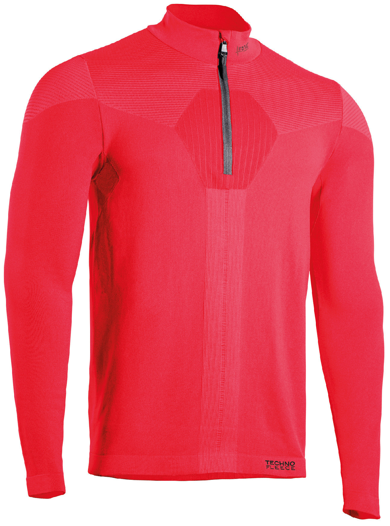 Pánská funkční fleece mikina přes hlavu IRON-IC Barva: Rosso IBC, Velikost: XL