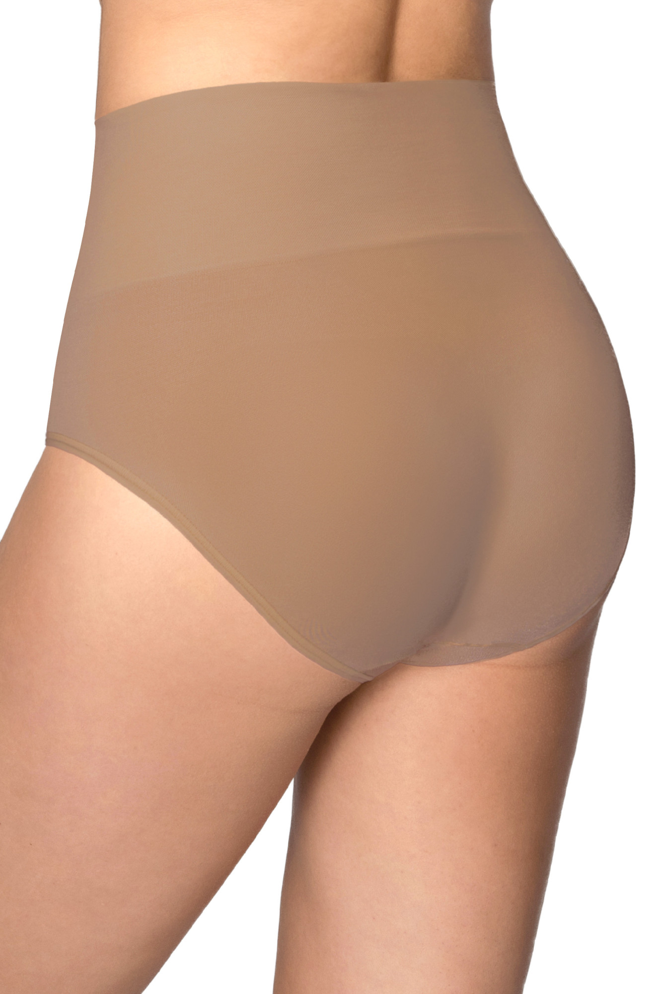 Kalhotky culotte midi- TUMMY CONTROL Barva: NUDE, Velikost 3XL