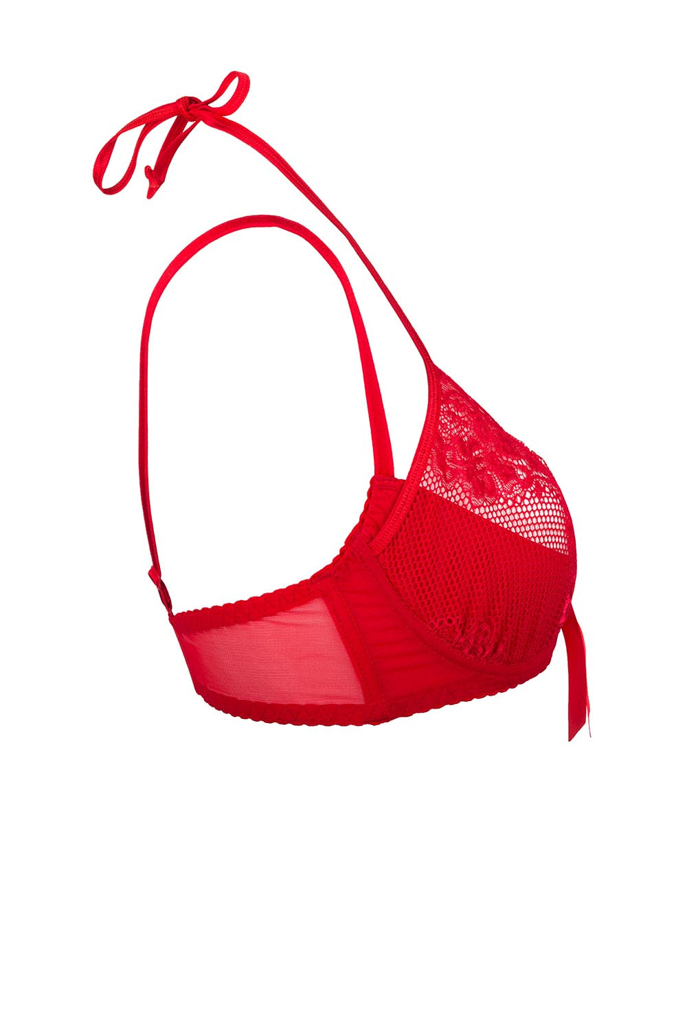 Dámská erotická podprsenka model 18029626 Heat červená - Axami Velikost: 75E