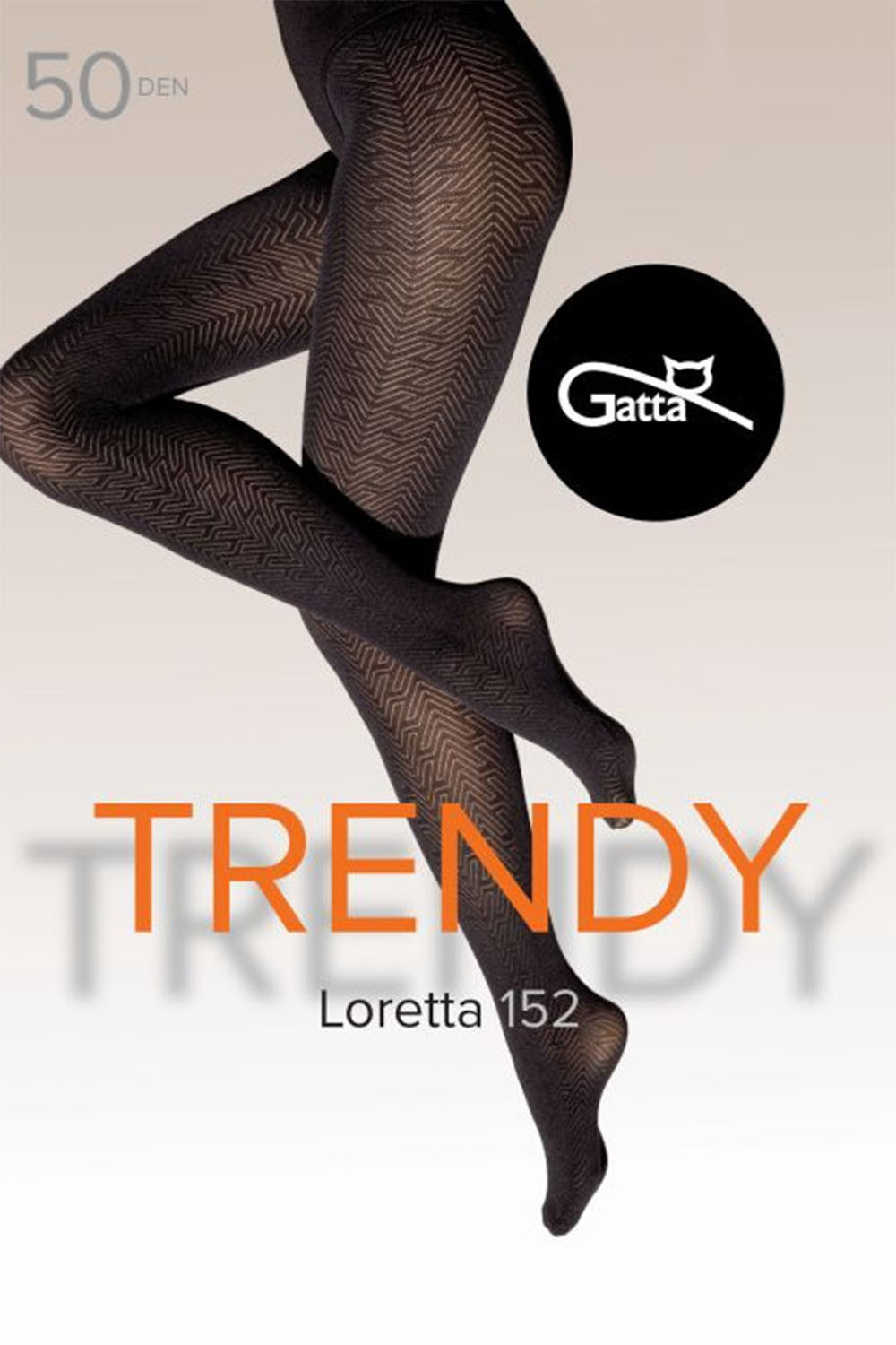 Gatta Loretta 152 50 DEN kolor:nero 3-m