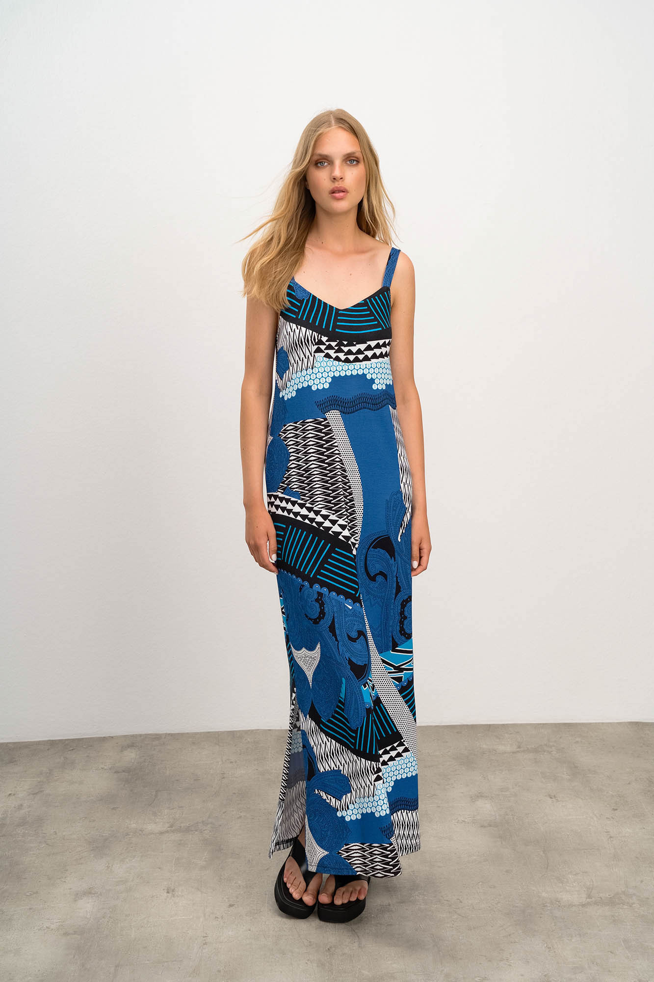 Elegantní dámské šaty BLUE AEGEAN S model 17160972 - Vamp