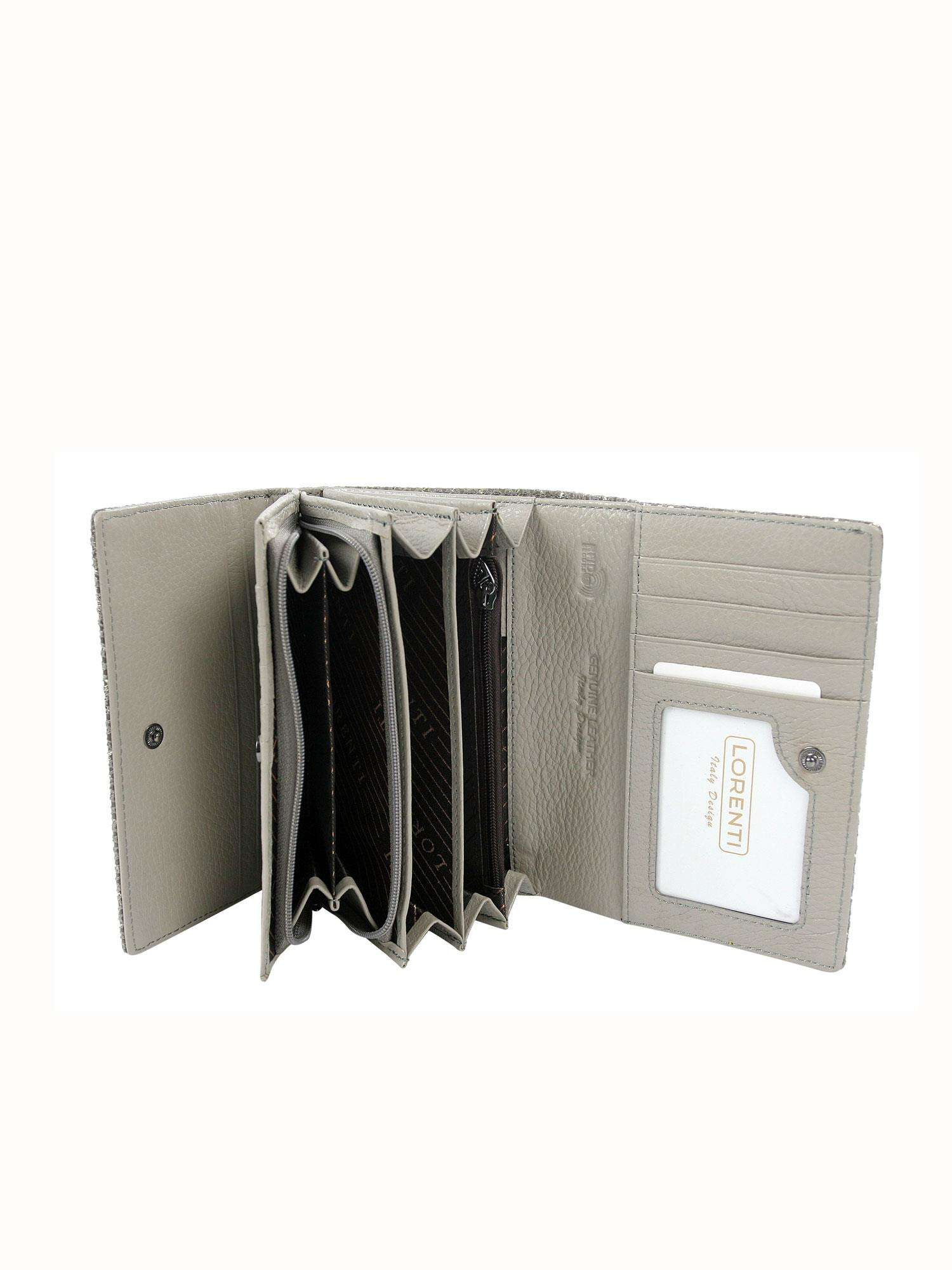 Peněženka šedá model 17302103 - FPrice Velikost: jedna velikost