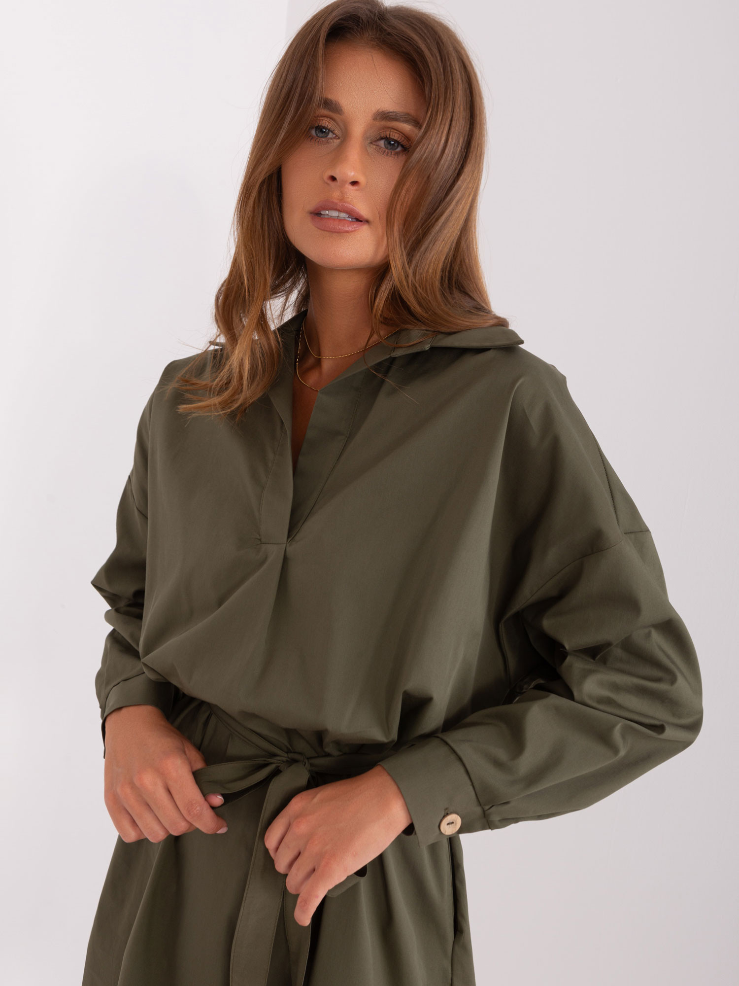 Šaty CHA SK 9010.70 khaki S/M