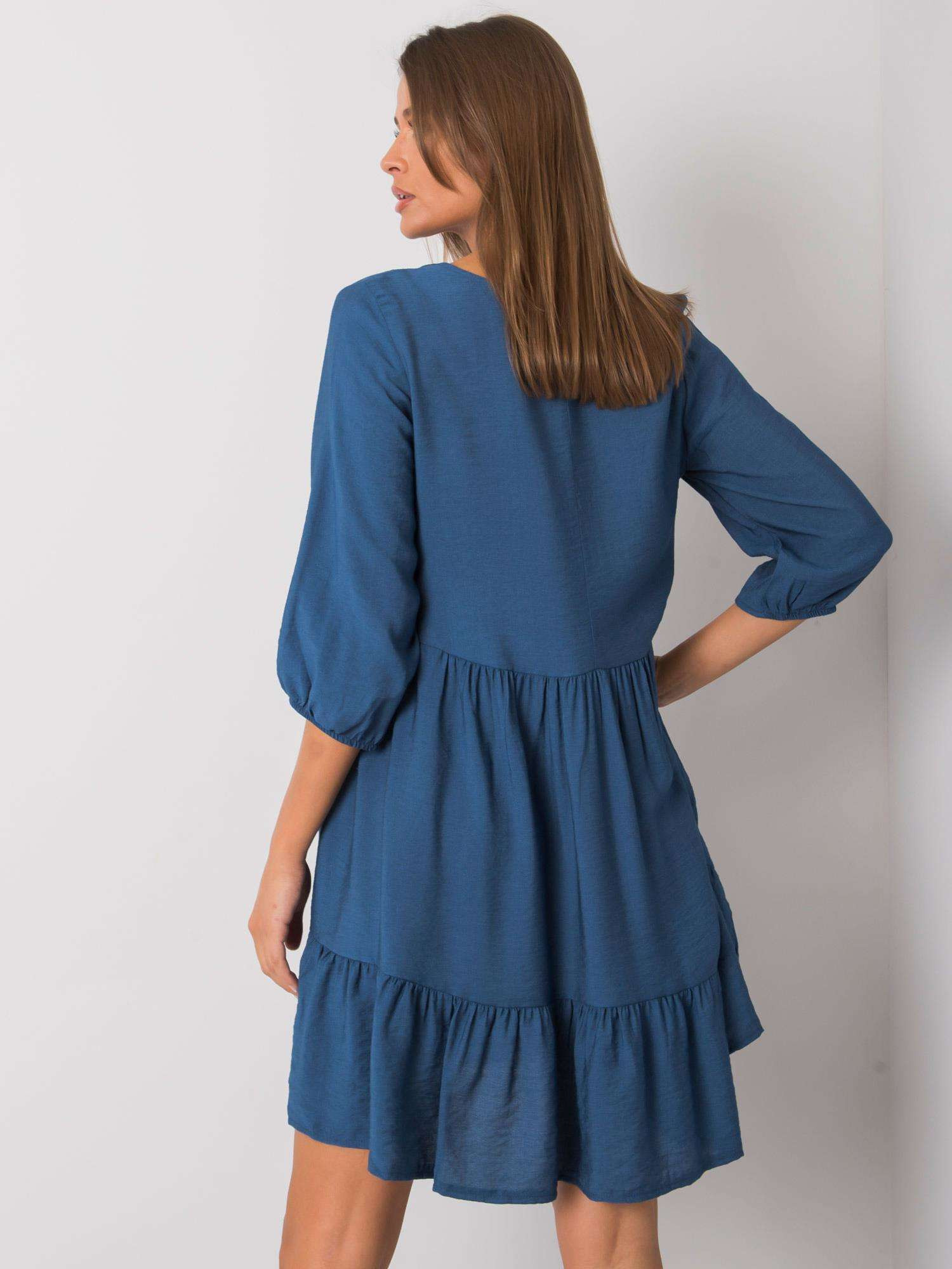 Šaty EM SK model 17550184 tmavě modrá S/M - FPrice