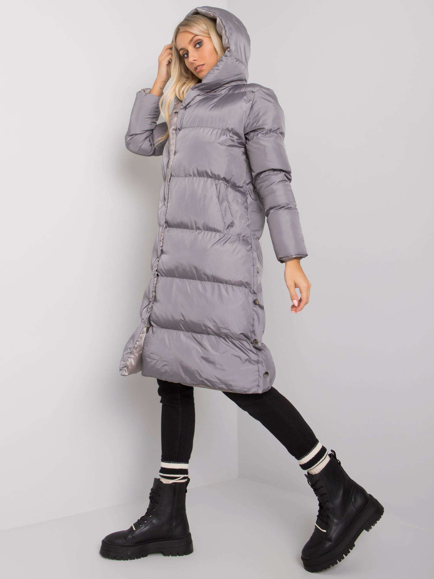 Dámský kabát LC KR model 16254082 tmavě šedý - FPrice Velikost: S