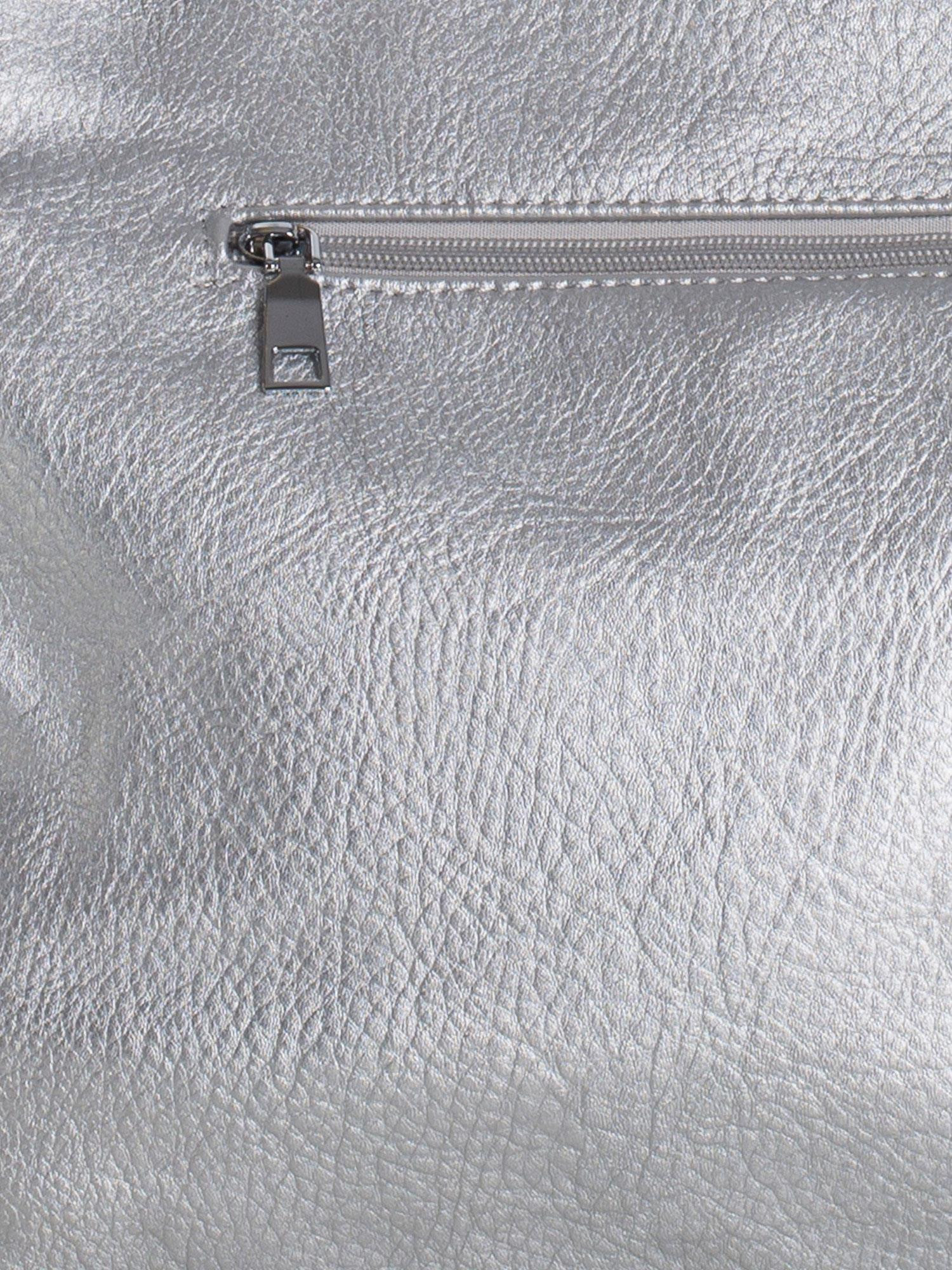 Dámská kabelka OW TR model 17724100 stříbrné - FPrice Velikost: jedna velikost