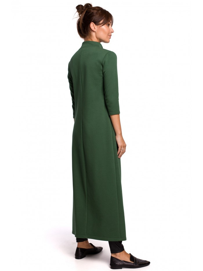 Obrázok B163 High slit tunic  EÚ M Lawngreen