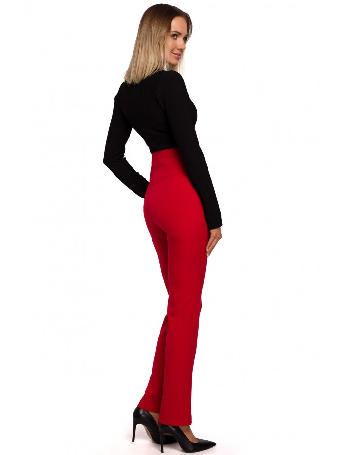 Obrázok M530 High waisted trousers with decorative press studs  EÚ M vyd