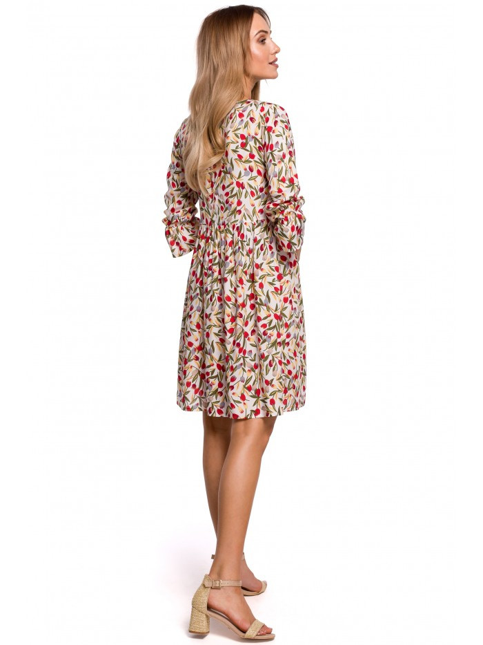 Obrázok M521 Frilled sleeve dress - model EÚ XXL model5