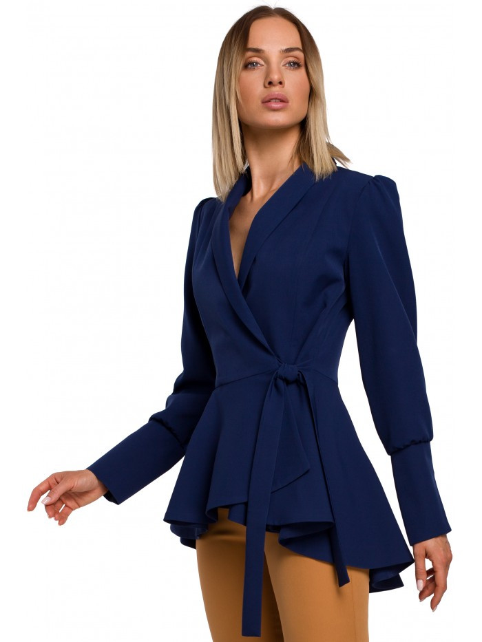 Obrázok M529 Tailcoat blazer  EÚ XL námornícka modrá