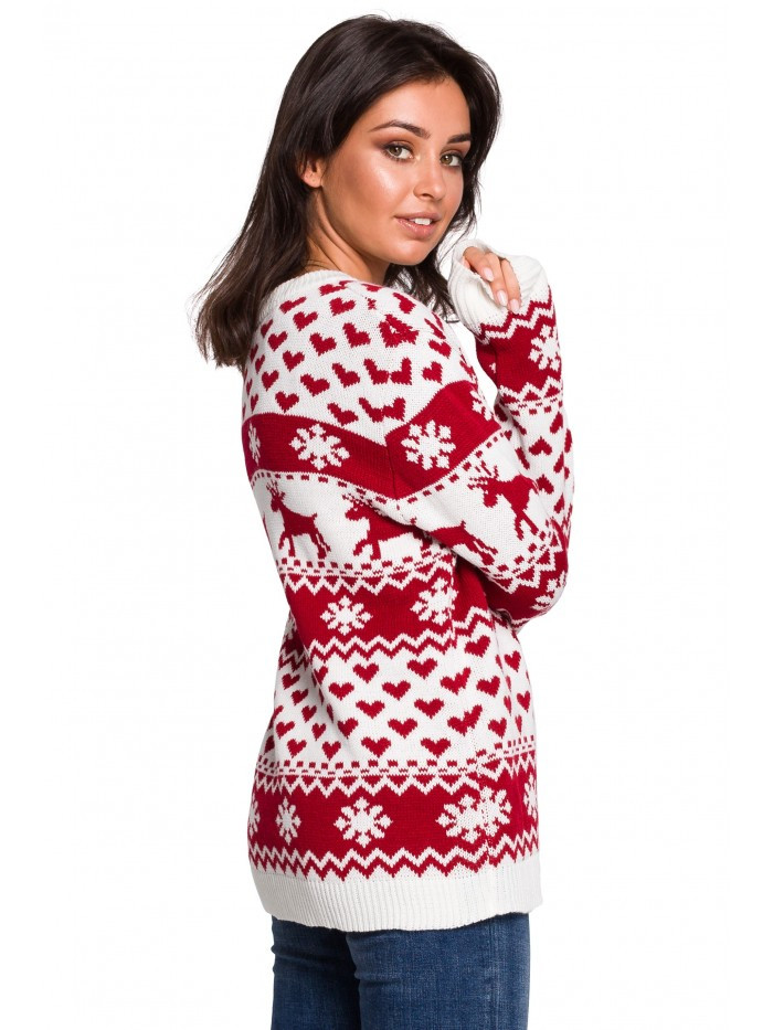 Obrázok BK039 Christmas pullover sweater - model EU S / M Model2