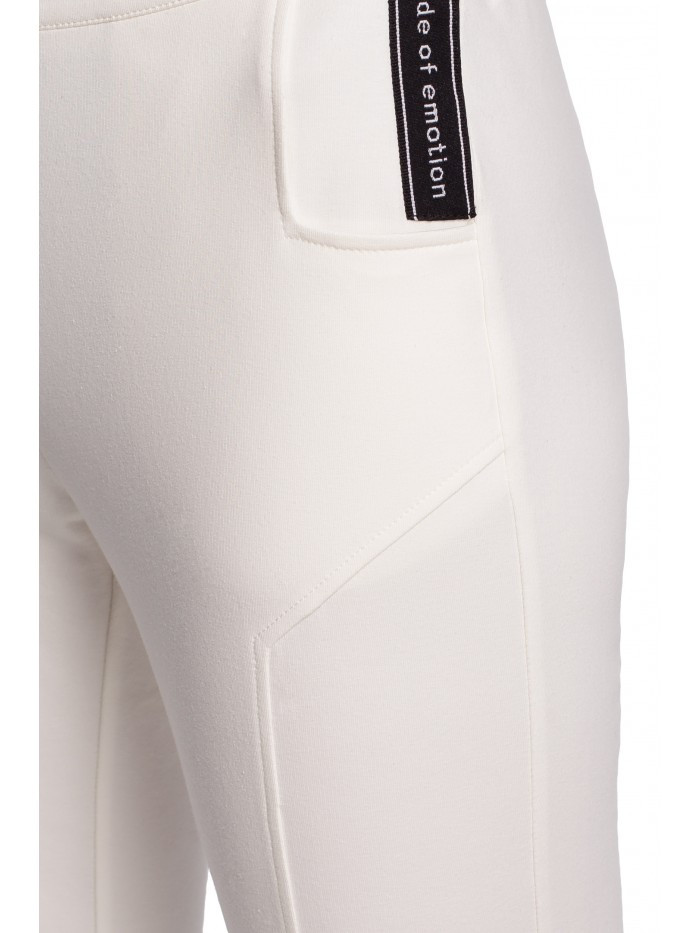 Kalhoty s nohavicemi - ecru EU XL model 18002584
