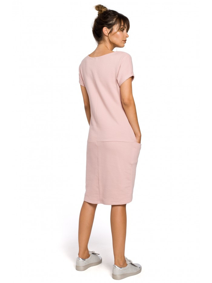 Obrázok B050 Midi dress with in-seam pockets  EÚ XXL prášok