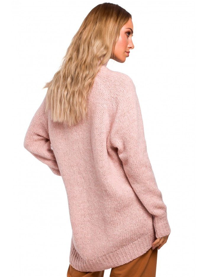 Obrázok M468 High-low pullover sweater  EU S / M prášok