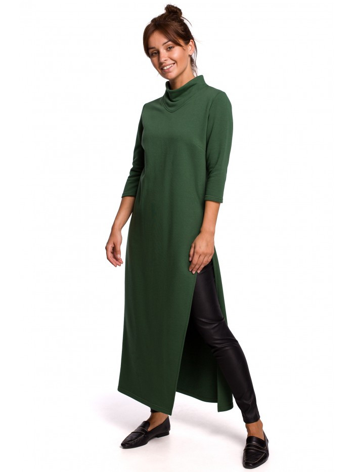 Obrázok B163 High slit tunic  EÚ S. Lawngreen