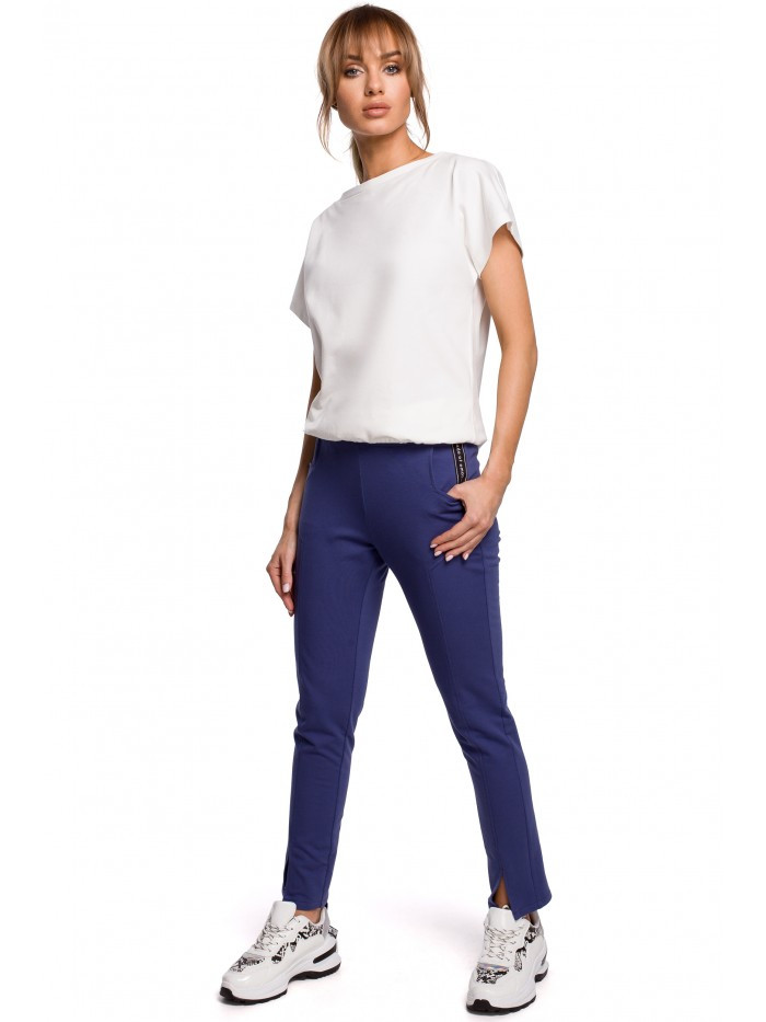 Obrázok M493 Split leg trousers EÚ L indigo