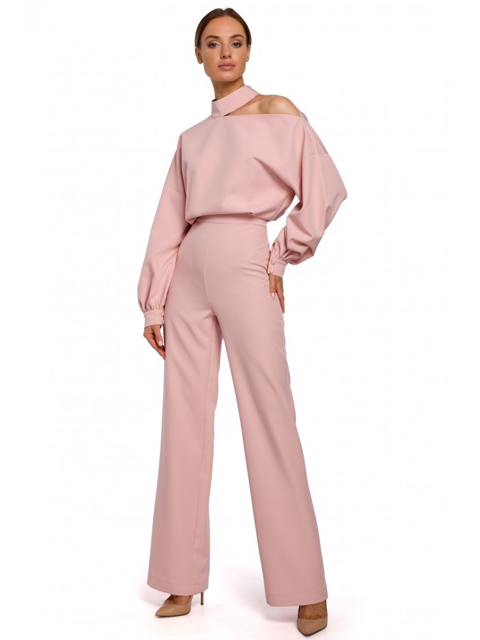 Obrázok M528 Bishop sleeve jumpsuit  EÚ S. prášok