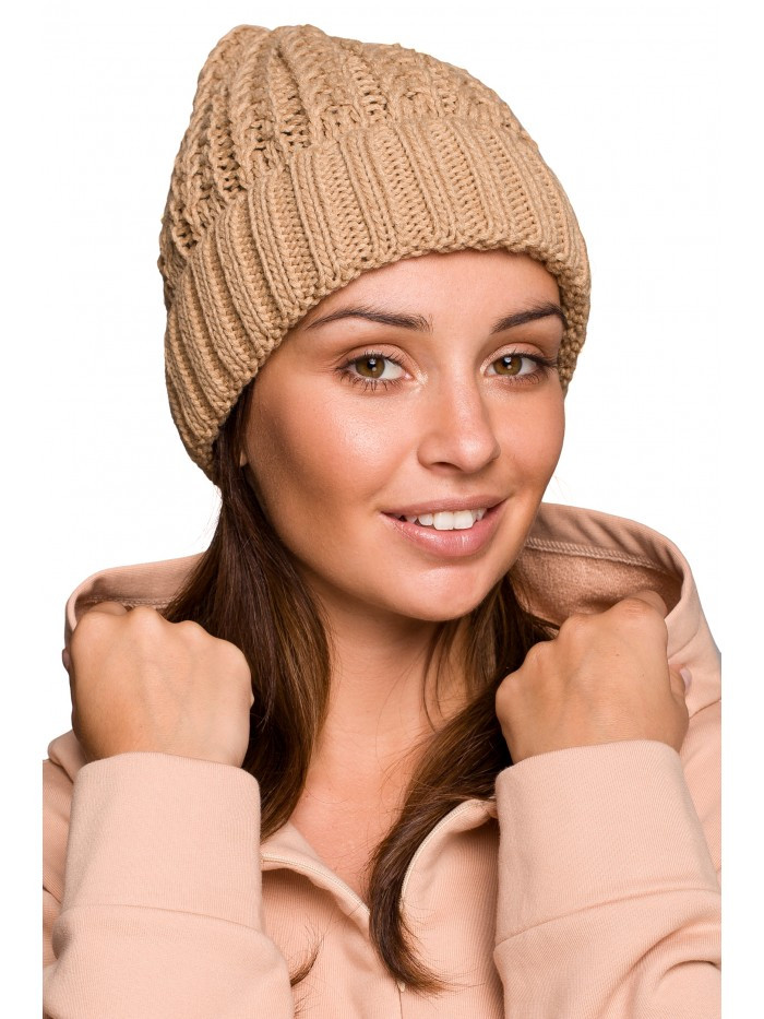 Pletená čepice velbloudí barva EU UNI model 18002942 - BE