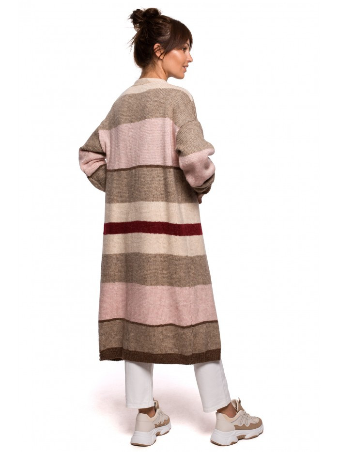 Obrázok BK055 Striped cardigan - model EU S / M model4