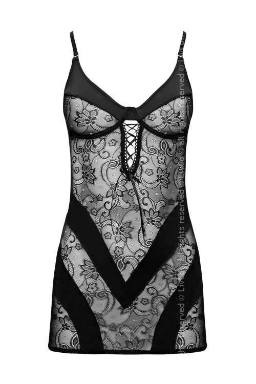 Zarifa chemise + tanga ZDARMA! - LivCo Corsetti L/XL