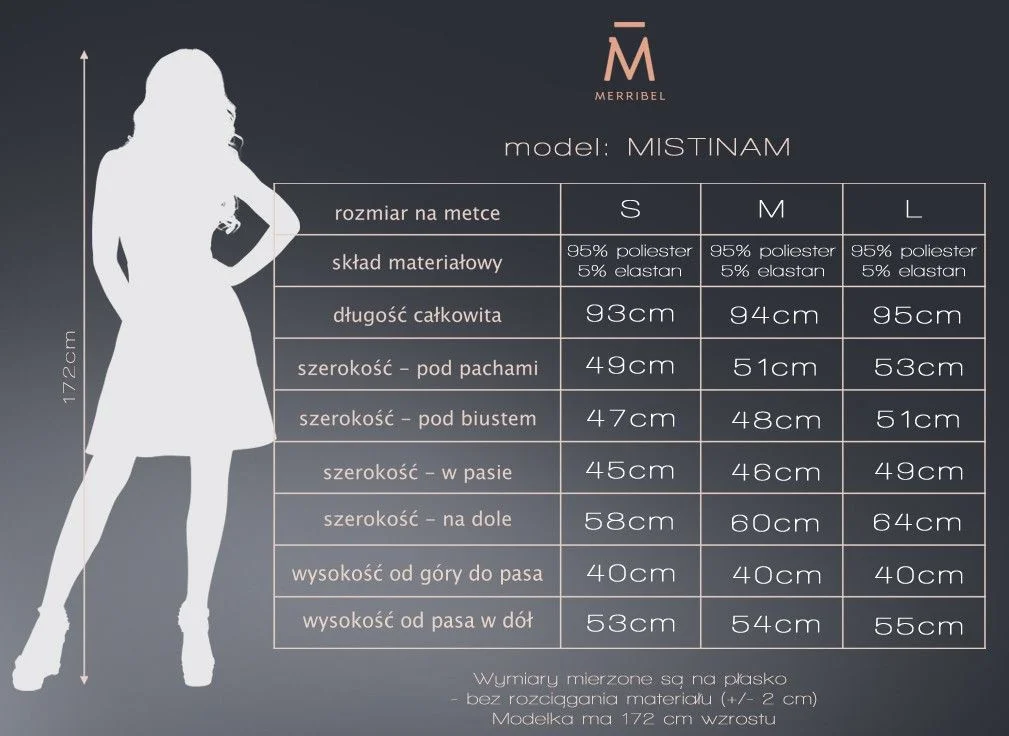Mistinam Béžové šaty - Merribel L