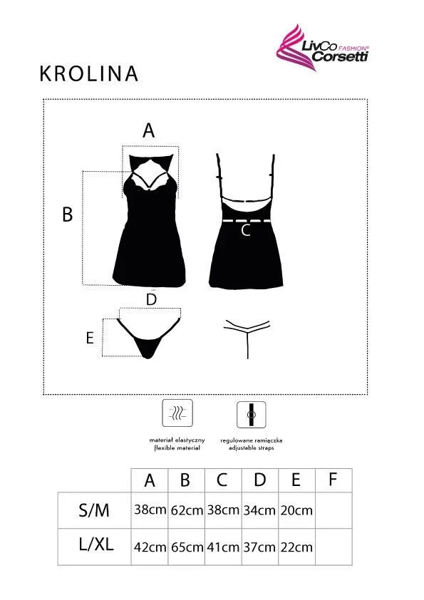 Košilka Krolina - LivCo Corsetti L/XL - thumb (1)