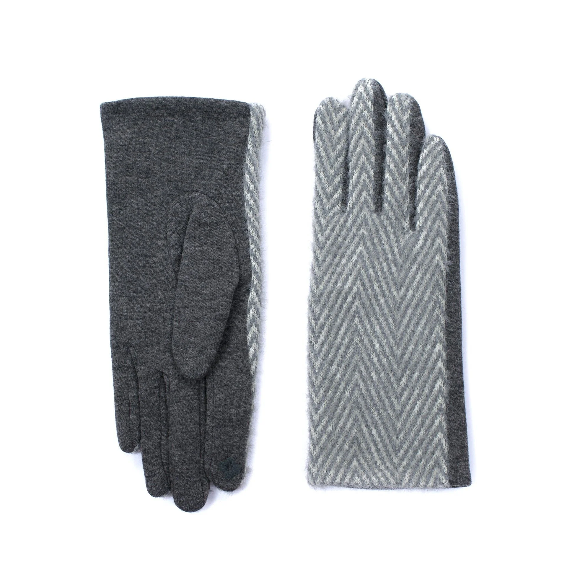 Rukavice Herringbone Grey Soft - Art of Polo Univerzální - thumb (1)