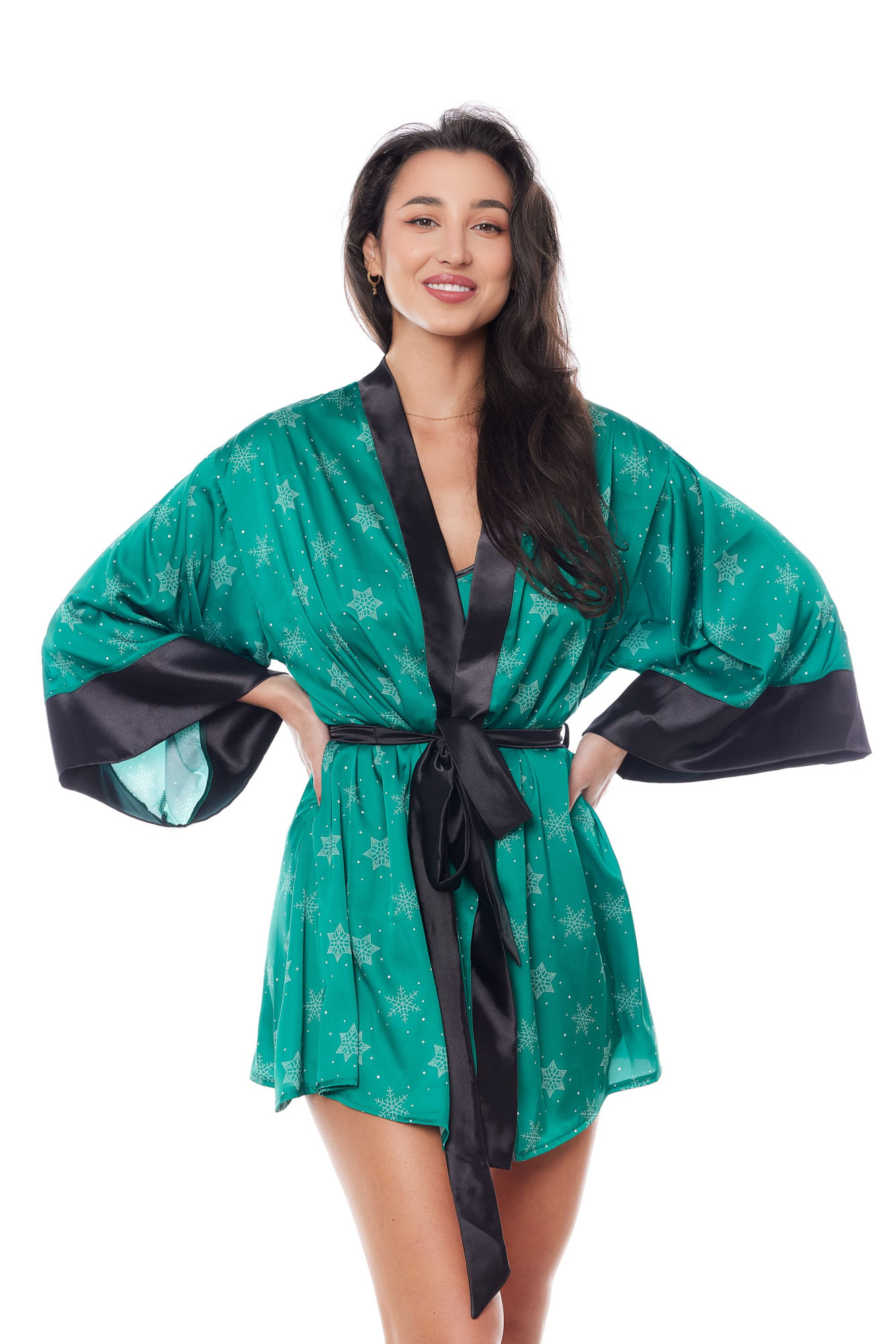 Aster Robe Green negližé - Anais L/XL