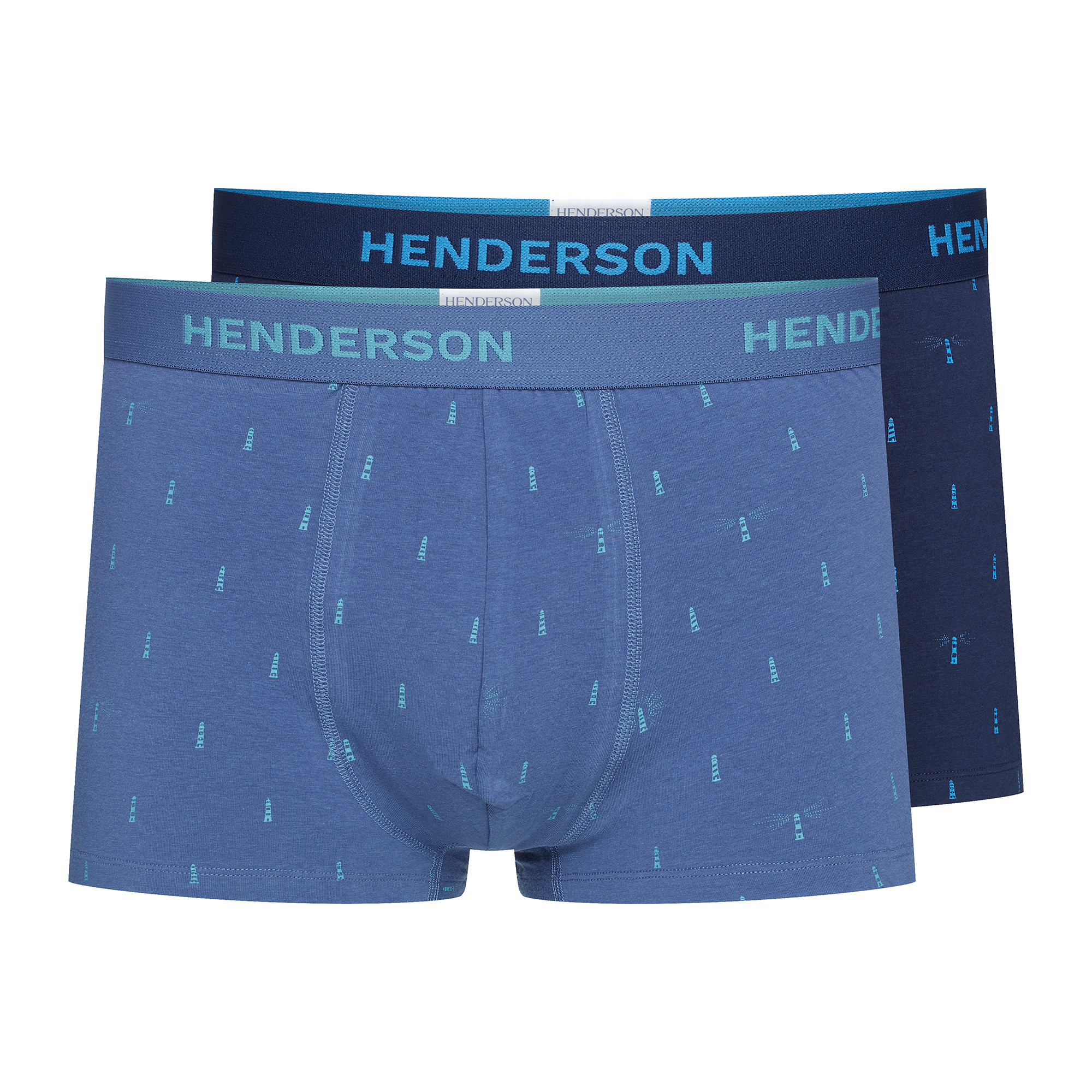 Boxerky Joy 41924-MLC Džíny-zelené - Henderson L