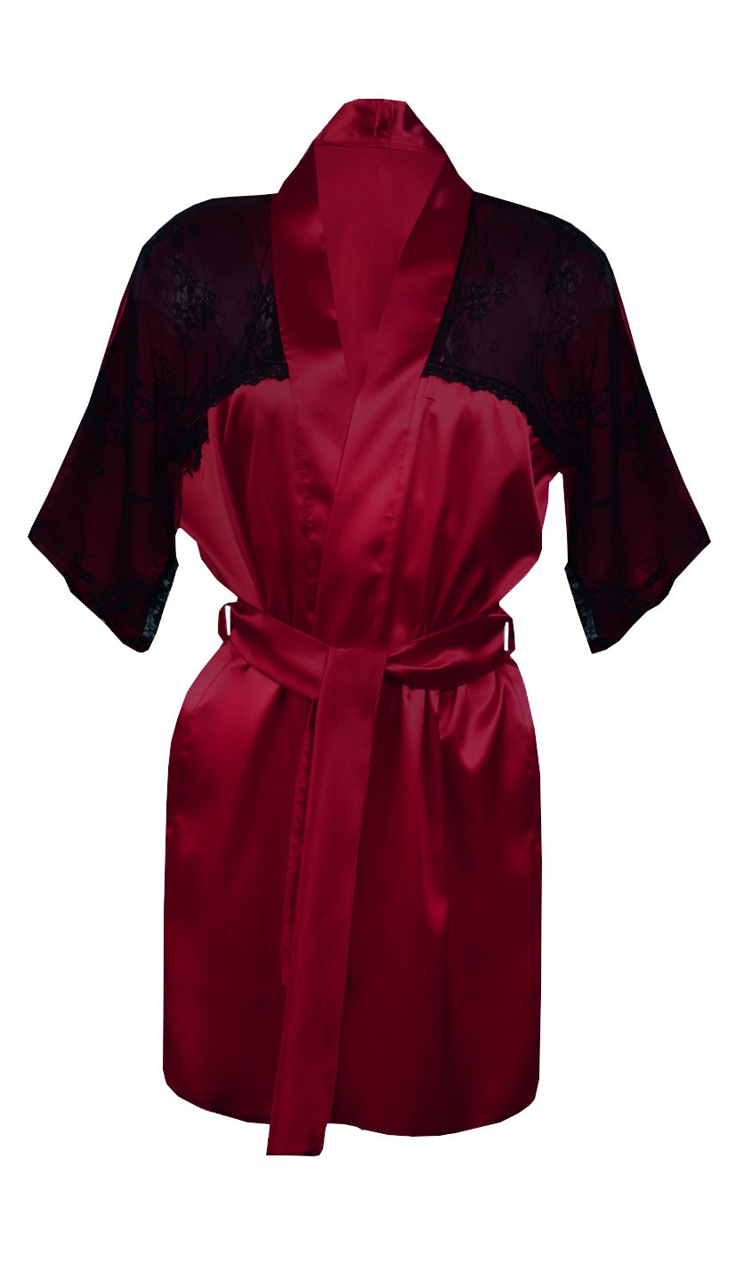 Housecoat model 18226986 Crimson L Crimson - DKaren