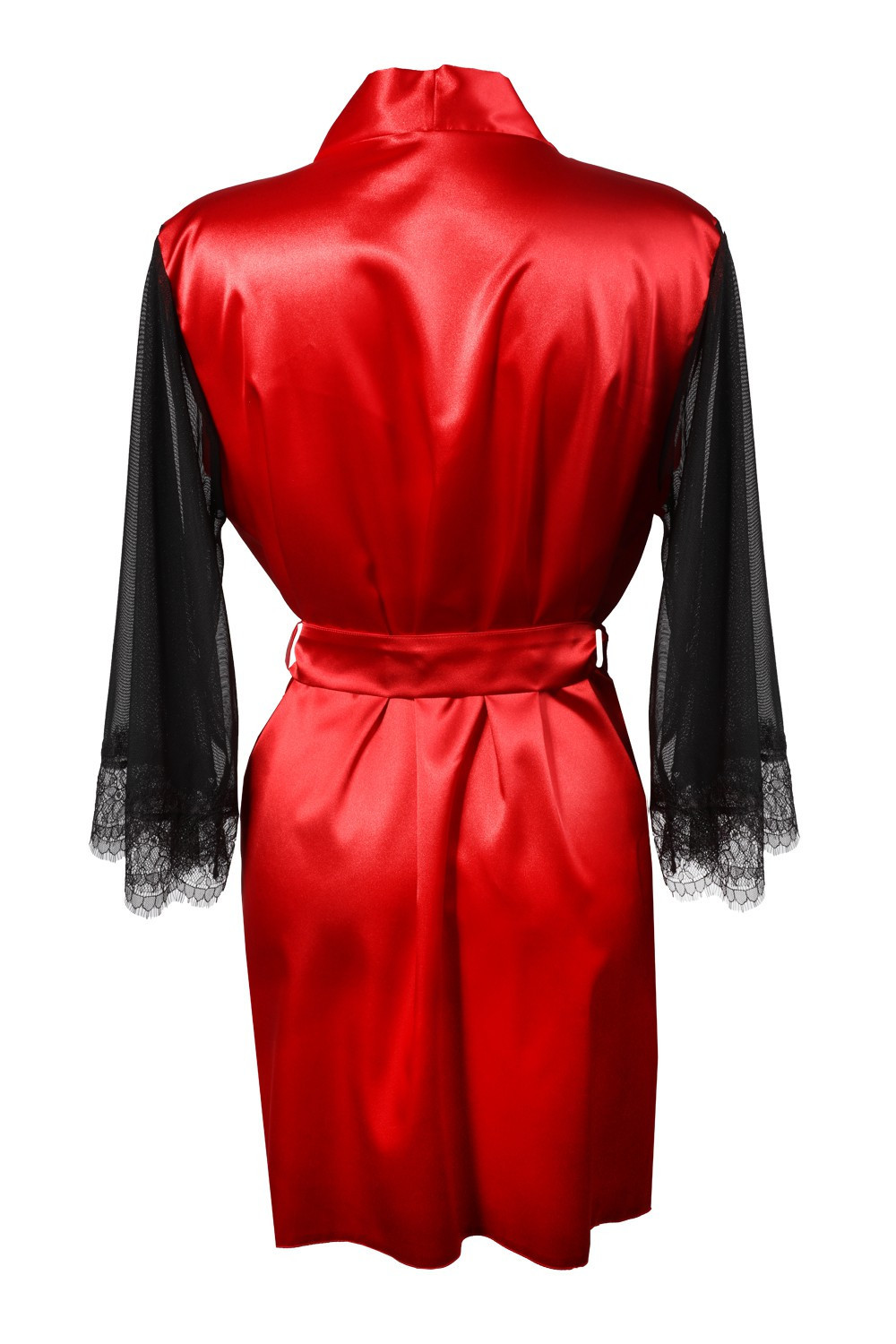 DKaren Housecoat Bonnie Red Velikost: M, Barva: červená
