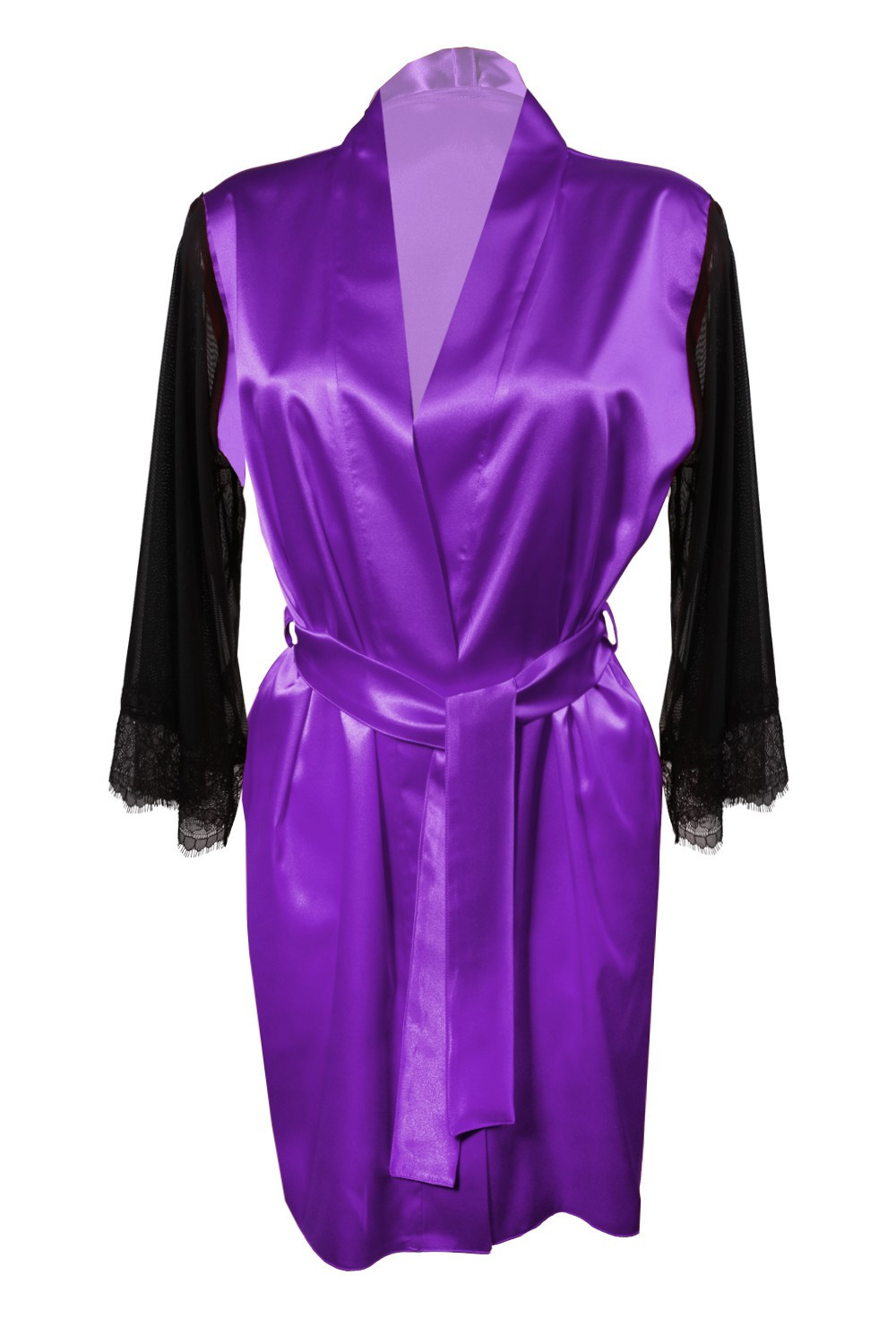 Housecoat model 18227303 Violet L Violet - DKaren