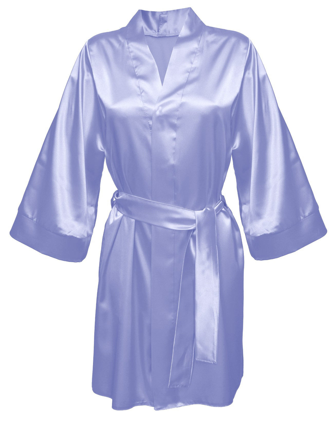 DKaren Housecoat Candy Light Blue Velikost: L, Barva: světle modrá