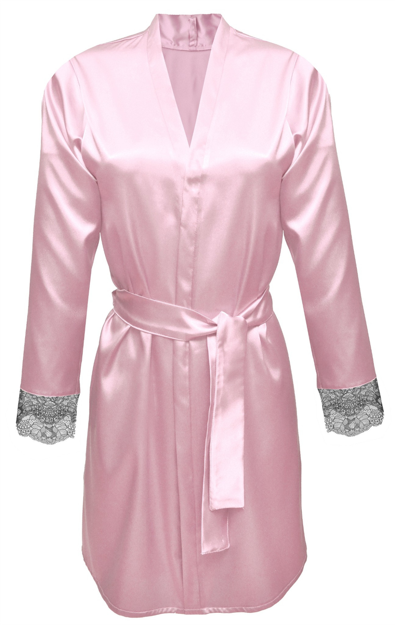 DKaren Housecoat Gina Pink Velikost: 2XL, Barva: růžová