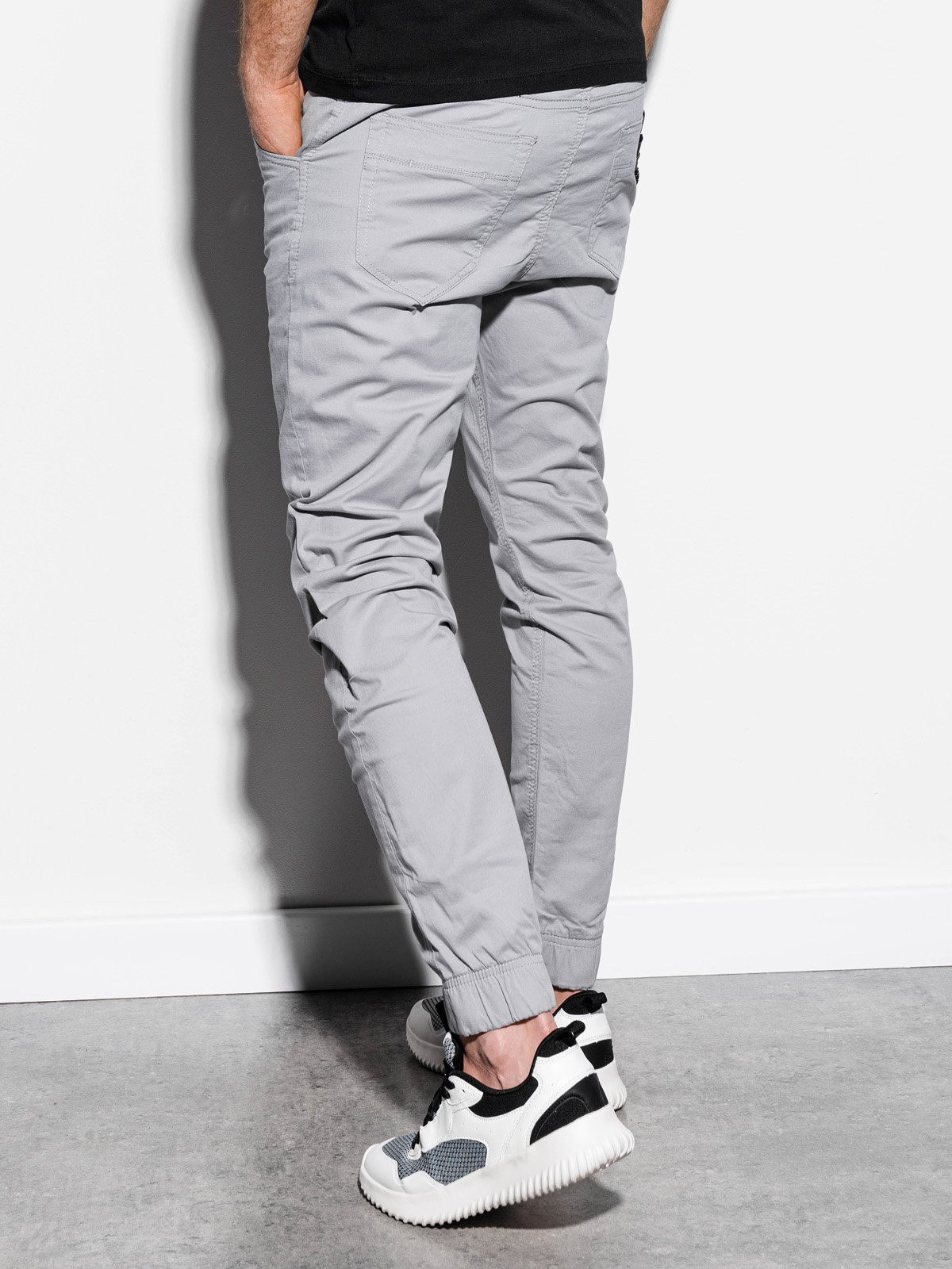 Ombre kalhoty P908 světle šedá L