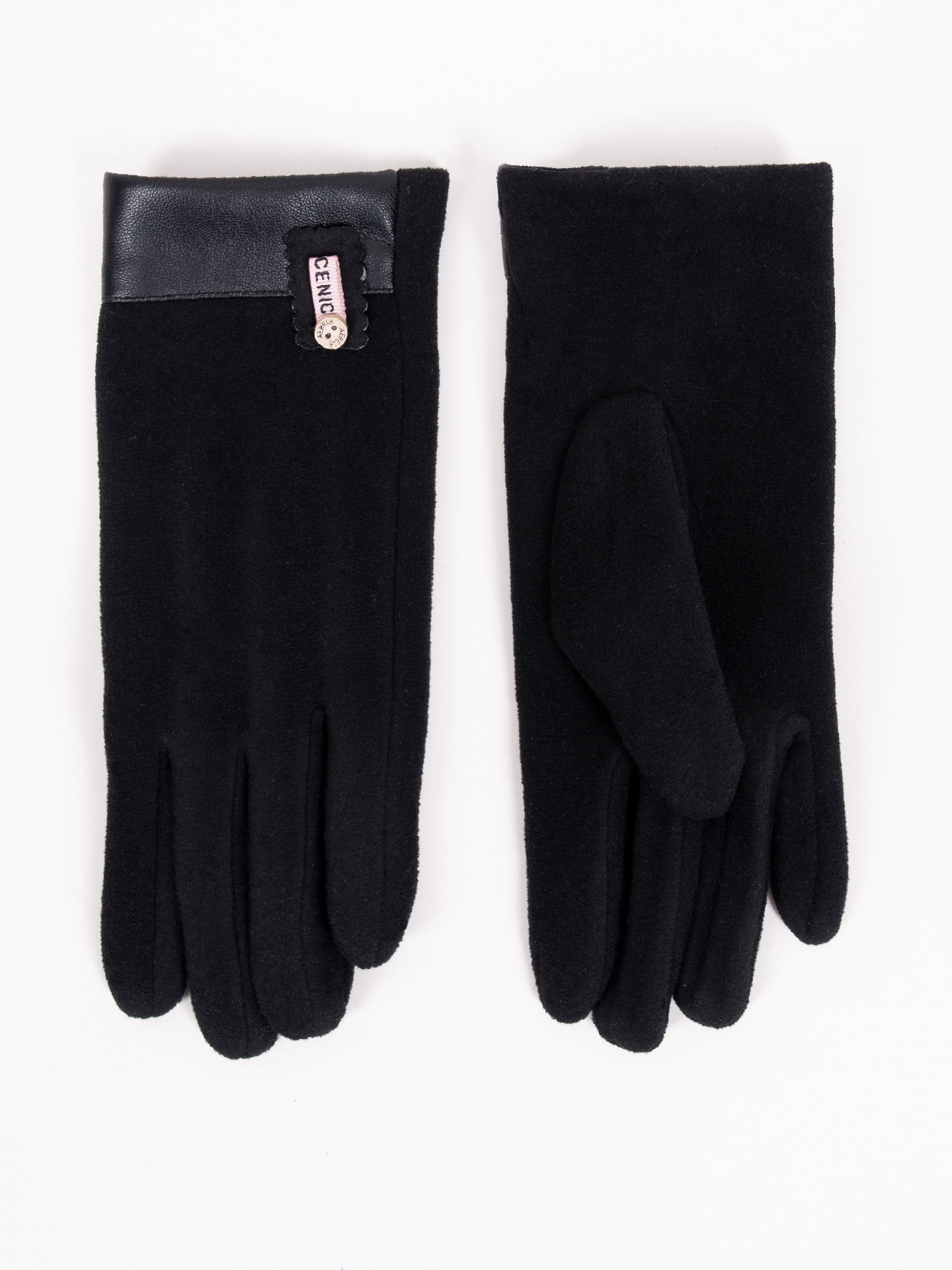 Dámské rukavice model 16709502 Black - Yoclub Velikost: 23