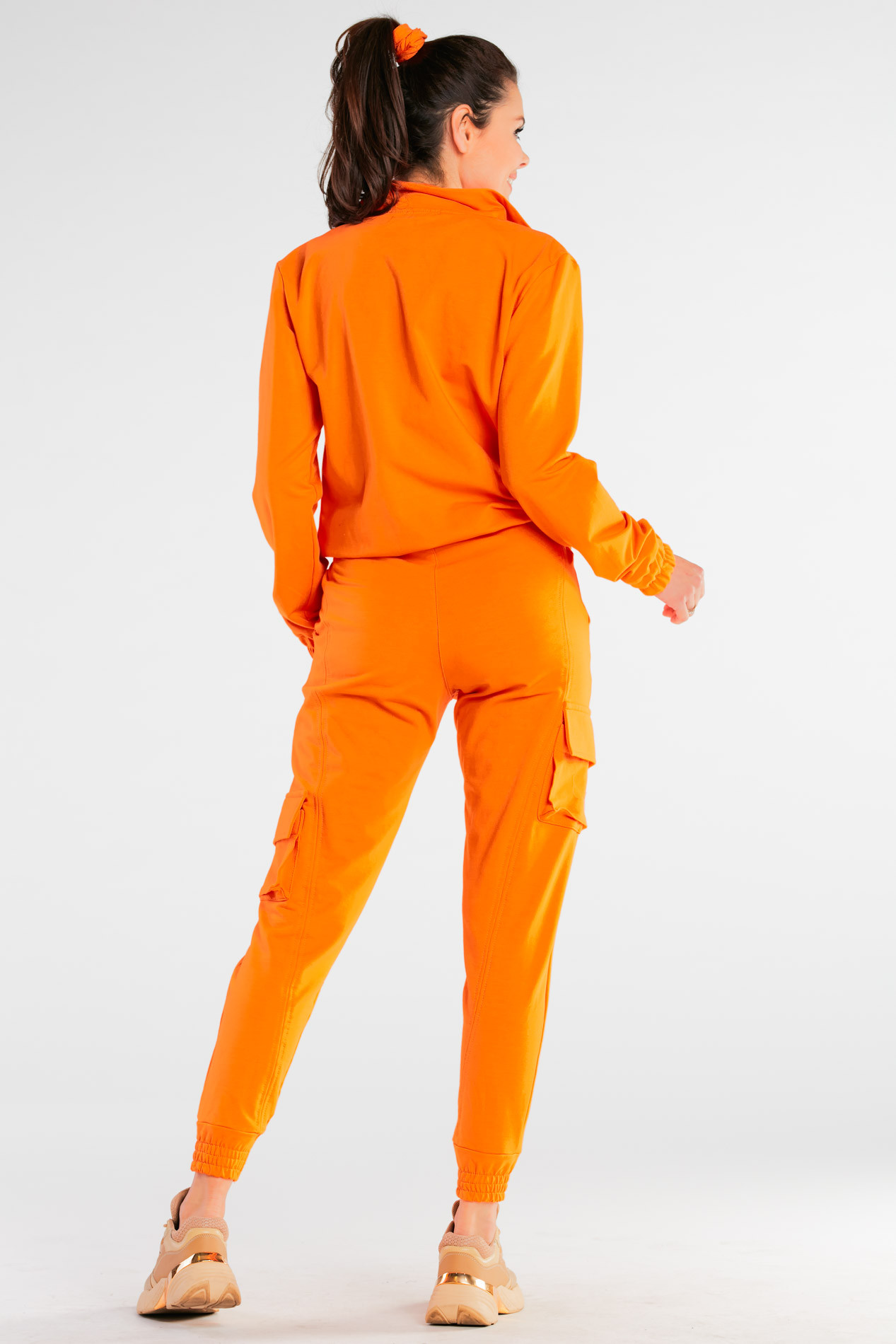 Mikina model 17259310 Orange - Infinite You Velikost: L/XL